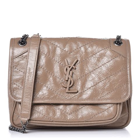 ysl granite bag|SAINT LAURENT Crinkled Calfskin Matelasse .